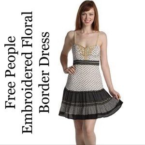 Free People Embroidered Floral Dress